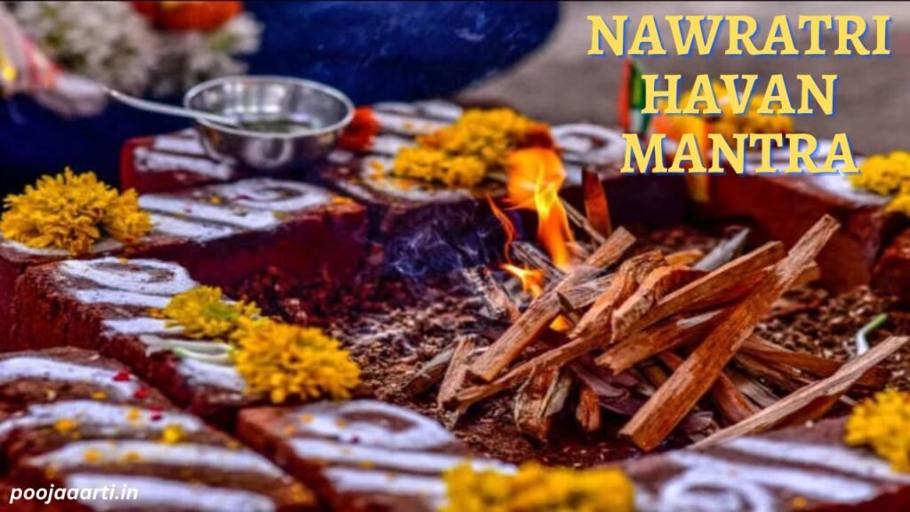 Nawratri Havan Mantra Image English