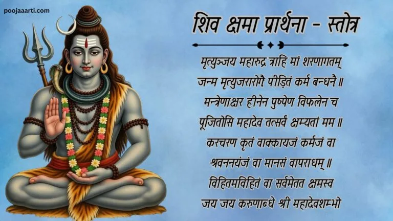 Shiv Kshama Prarthana - Stotra Photo